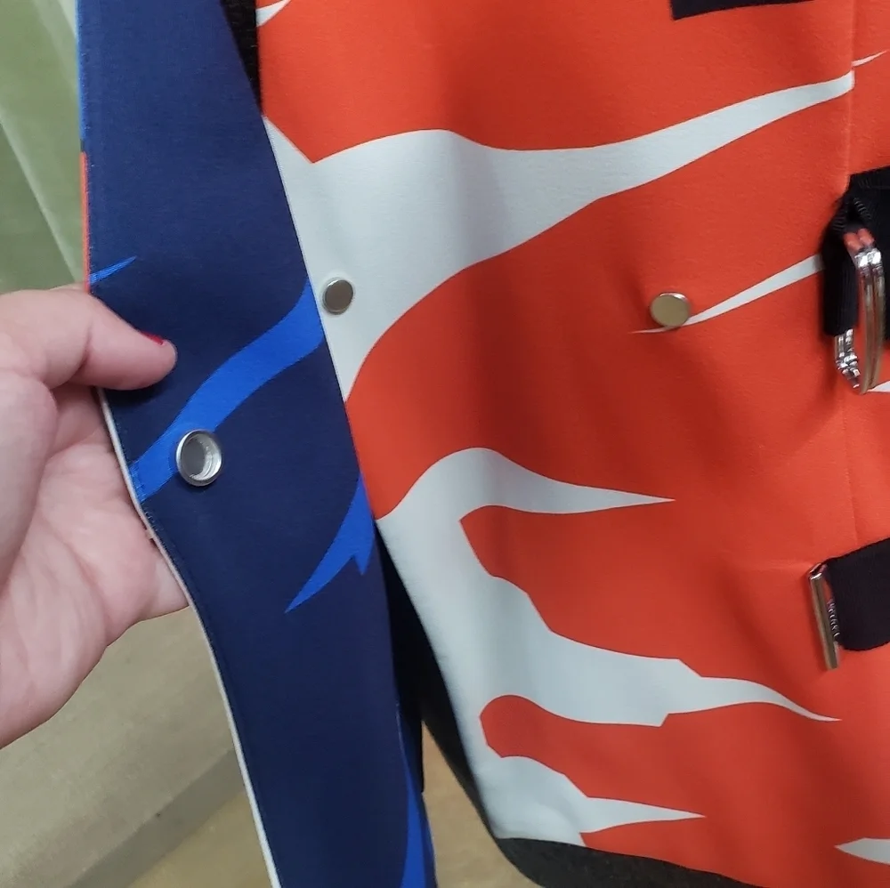 Mugler Multi-Color Print Jacket - Picture 6 of 13